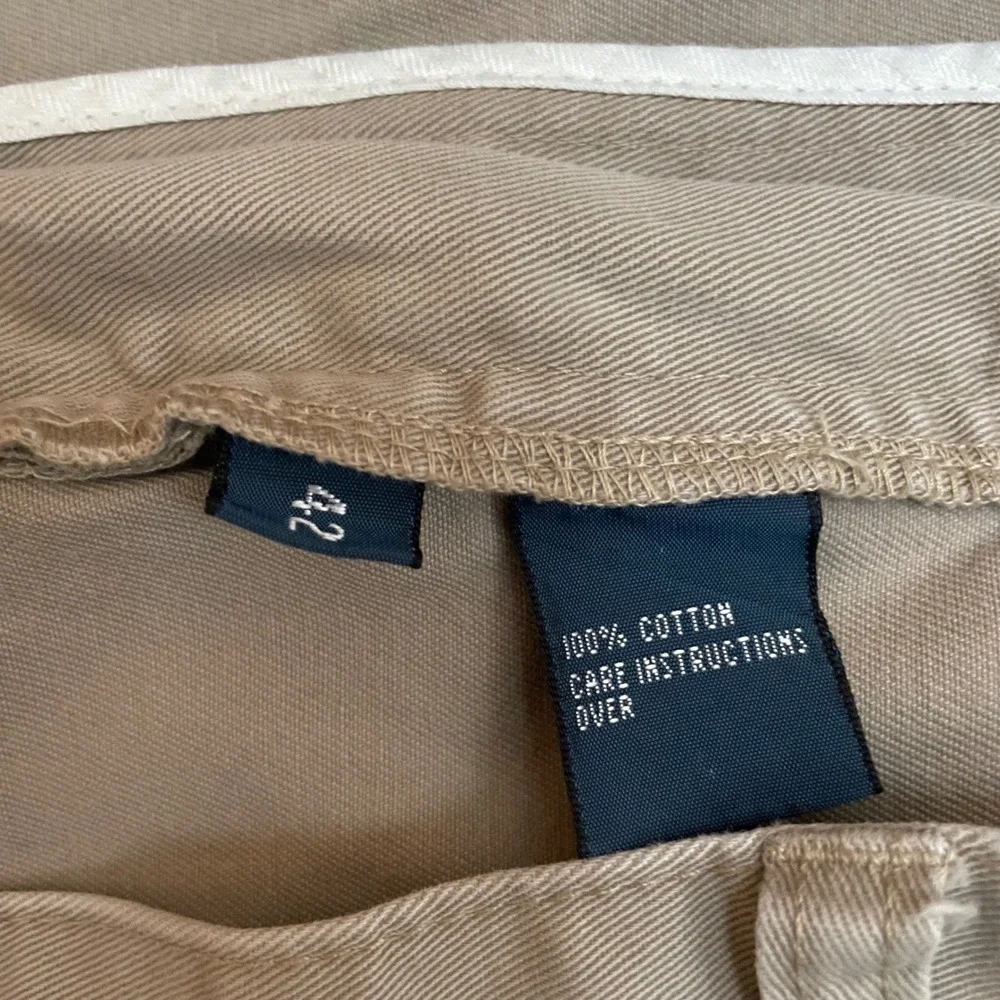 Polo Ralph Lauren Shorts Mens 36 Khaki Pleated Chino Preppy Tyler Shorts VTG 90s