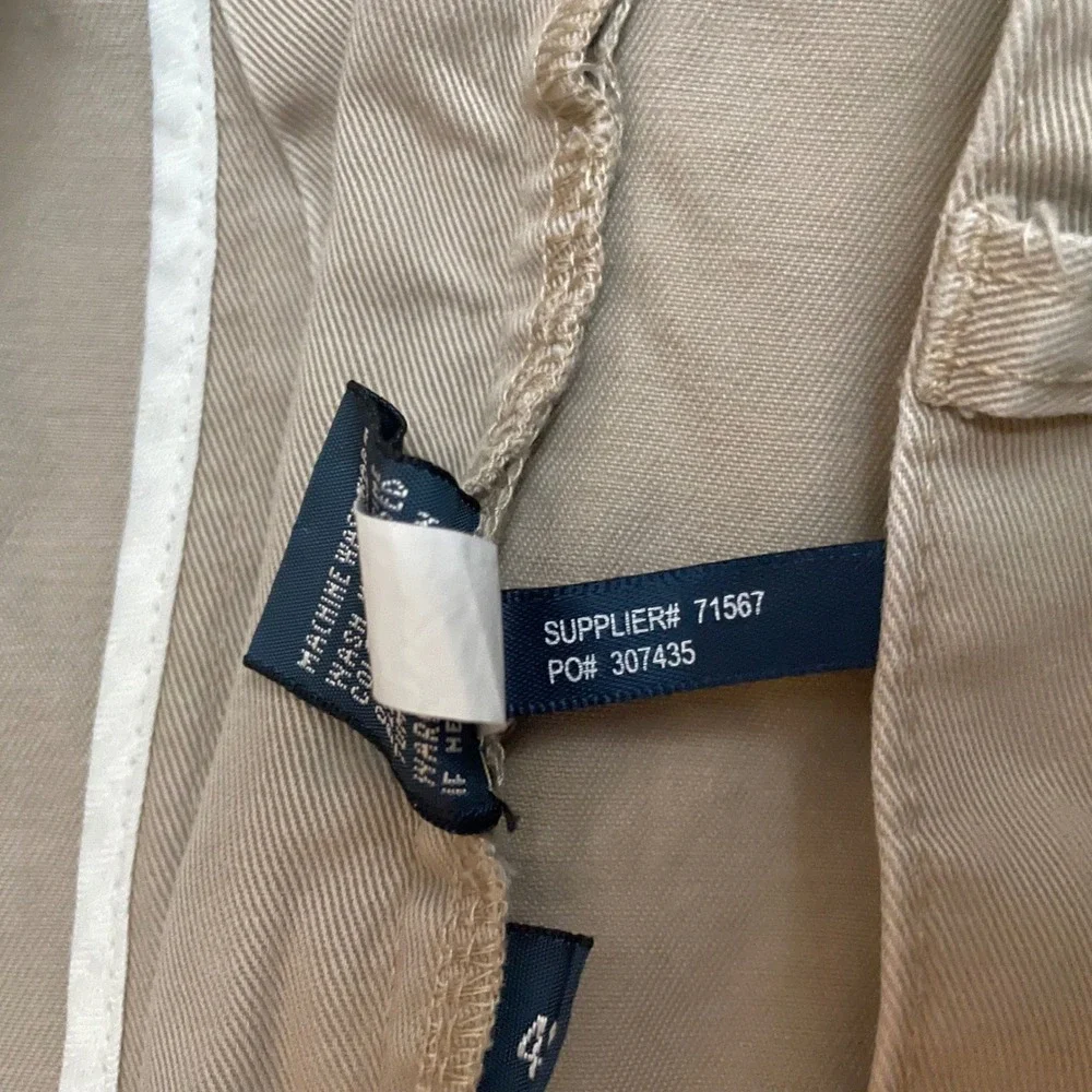 Polo Ralph Lauren Shorts Mens 36 Khaki Pleated Chino Preppy Tyler Shorts VTG 90s
