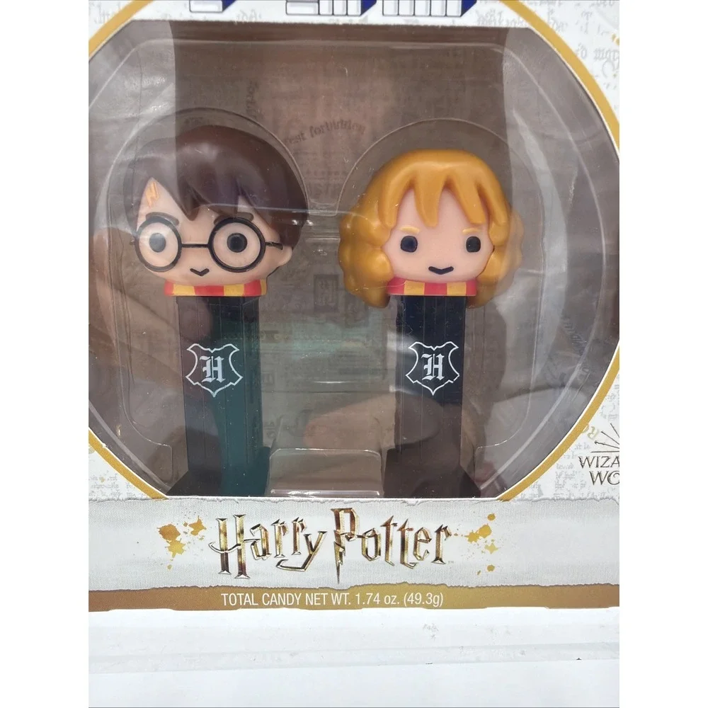 Harry Potter Pez Dispenser Set Harry Potter & Hermione Granger Twin Pack‎