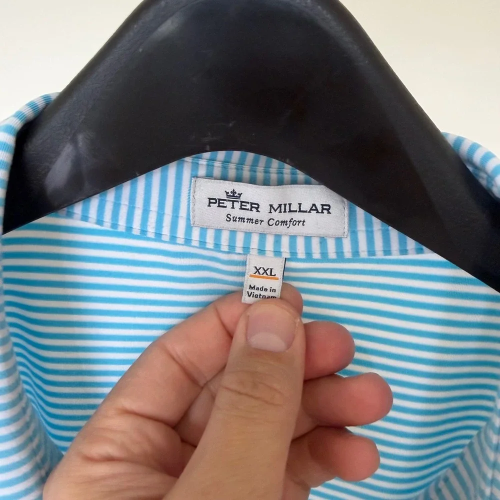 Peter Millar discoloration breathable