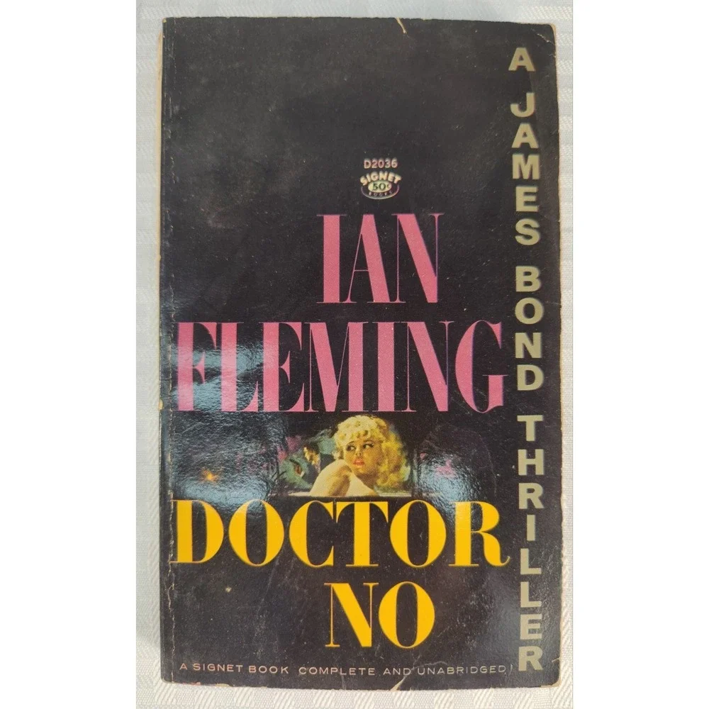 Doctor No Ian Fleming 1958 James Bond Thriller‎ Signet Movie Tie-In Paperback PB
