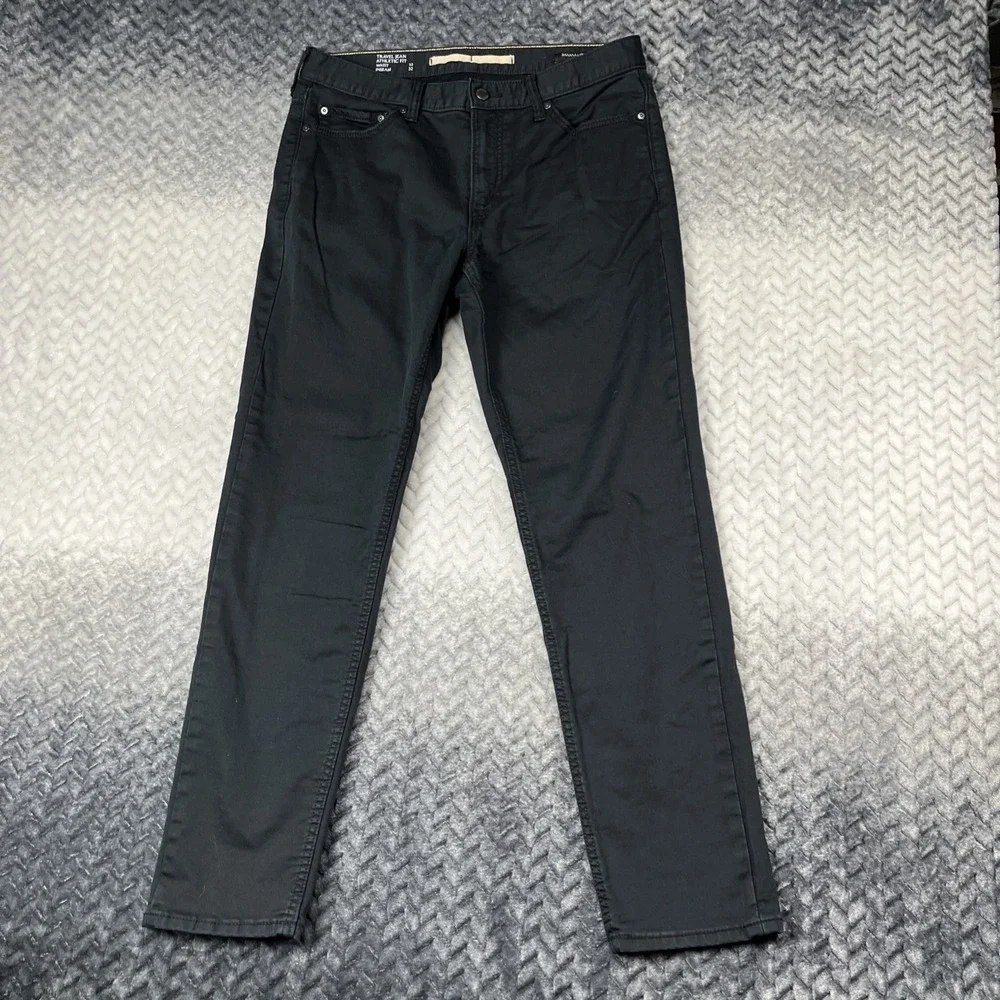 Banana Republic Traveler Slim Fit‎ Stretch Jeans Mens 32x32 Black Chino Casual
