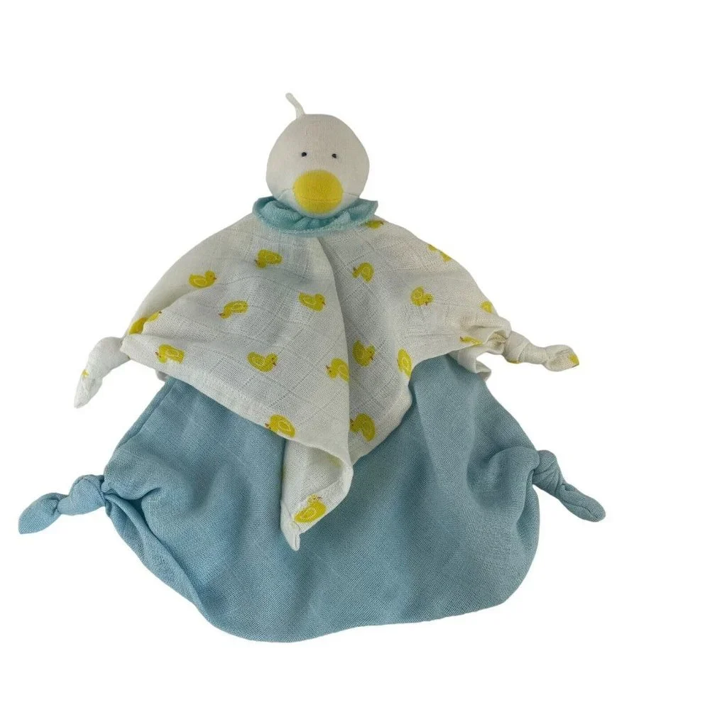Alana Duck Lovey Blue Baby Security Blanket‎ 12