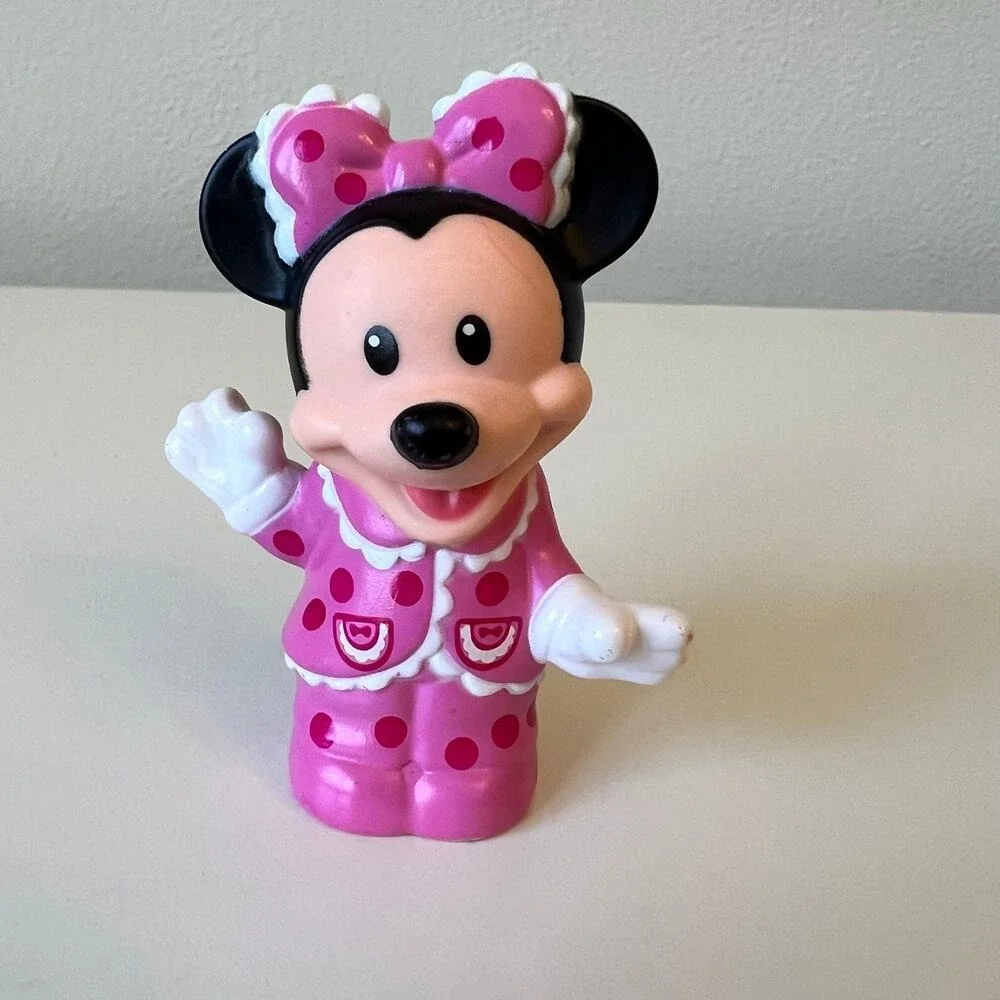 Fisher-Price Little People Minnie Mouse in Pink Pajamas 2014