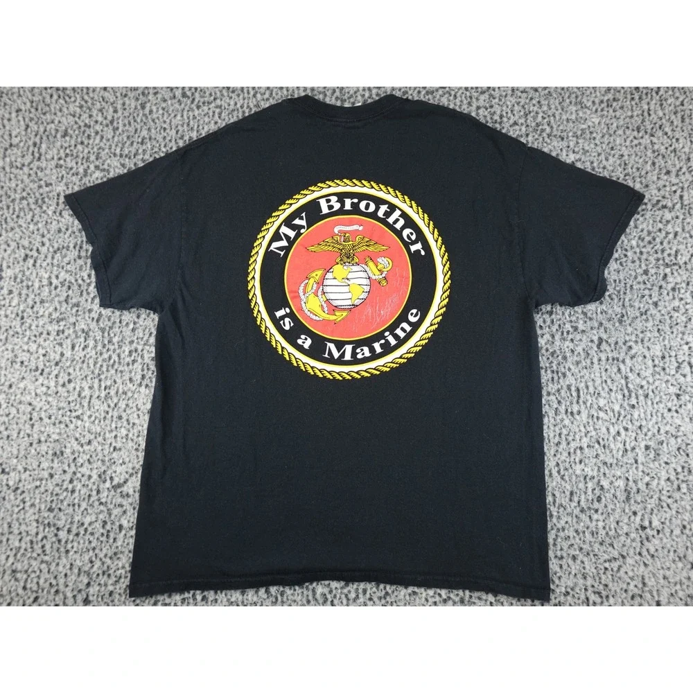 Gildan military black