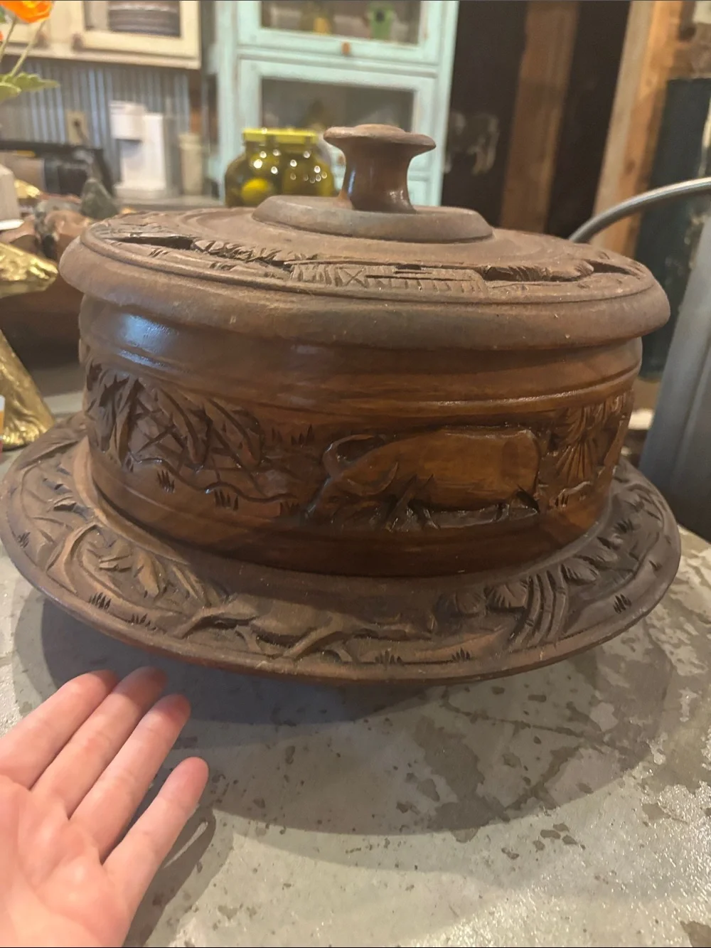 N/A hand carved