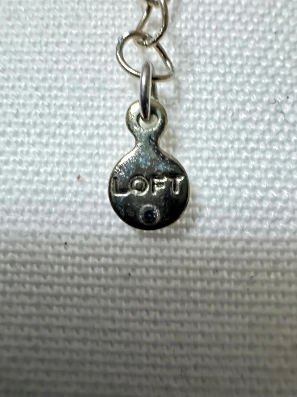 LOFT silver playful yellow