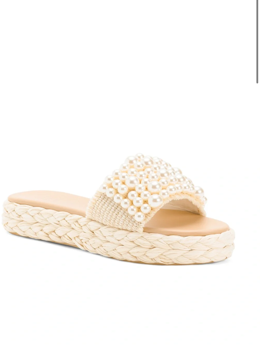 BTB Los Angeles MILOS PEARL ESPADRILLE SIZE:10