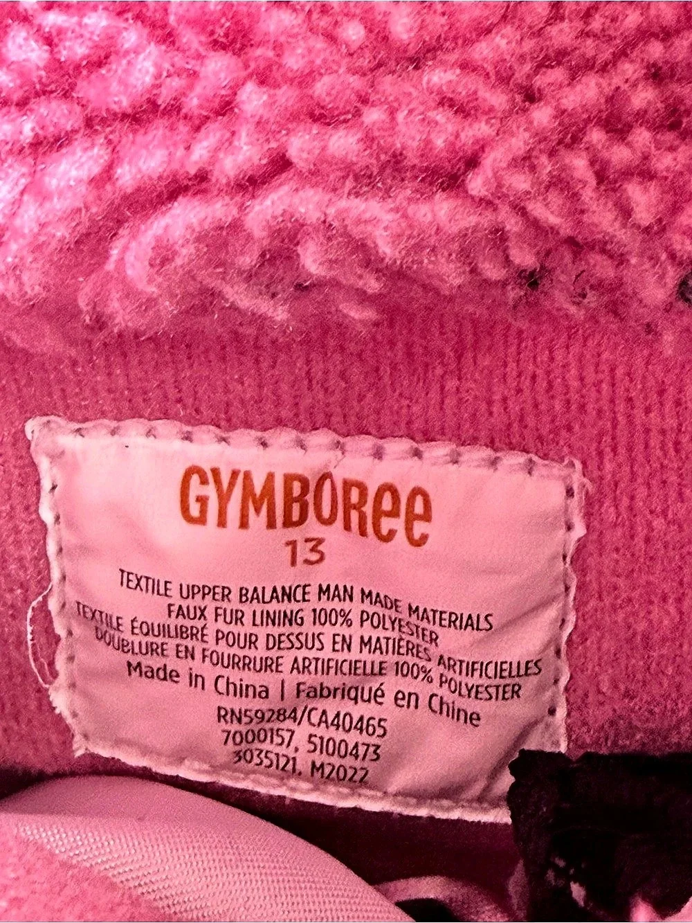 Gymboree embroidered bear