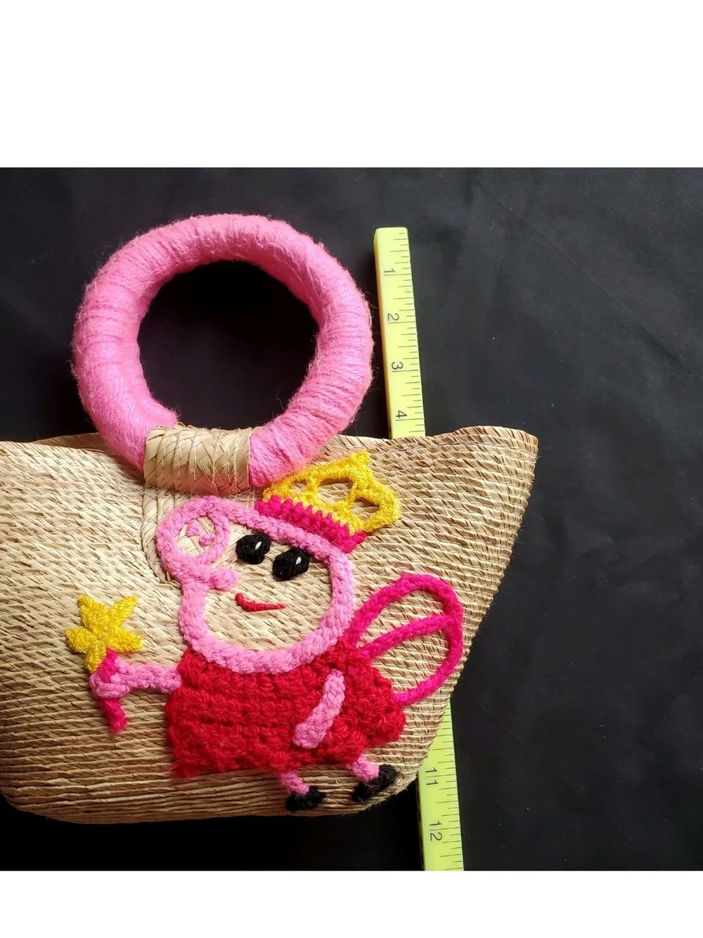 Source Unknown straw purse
