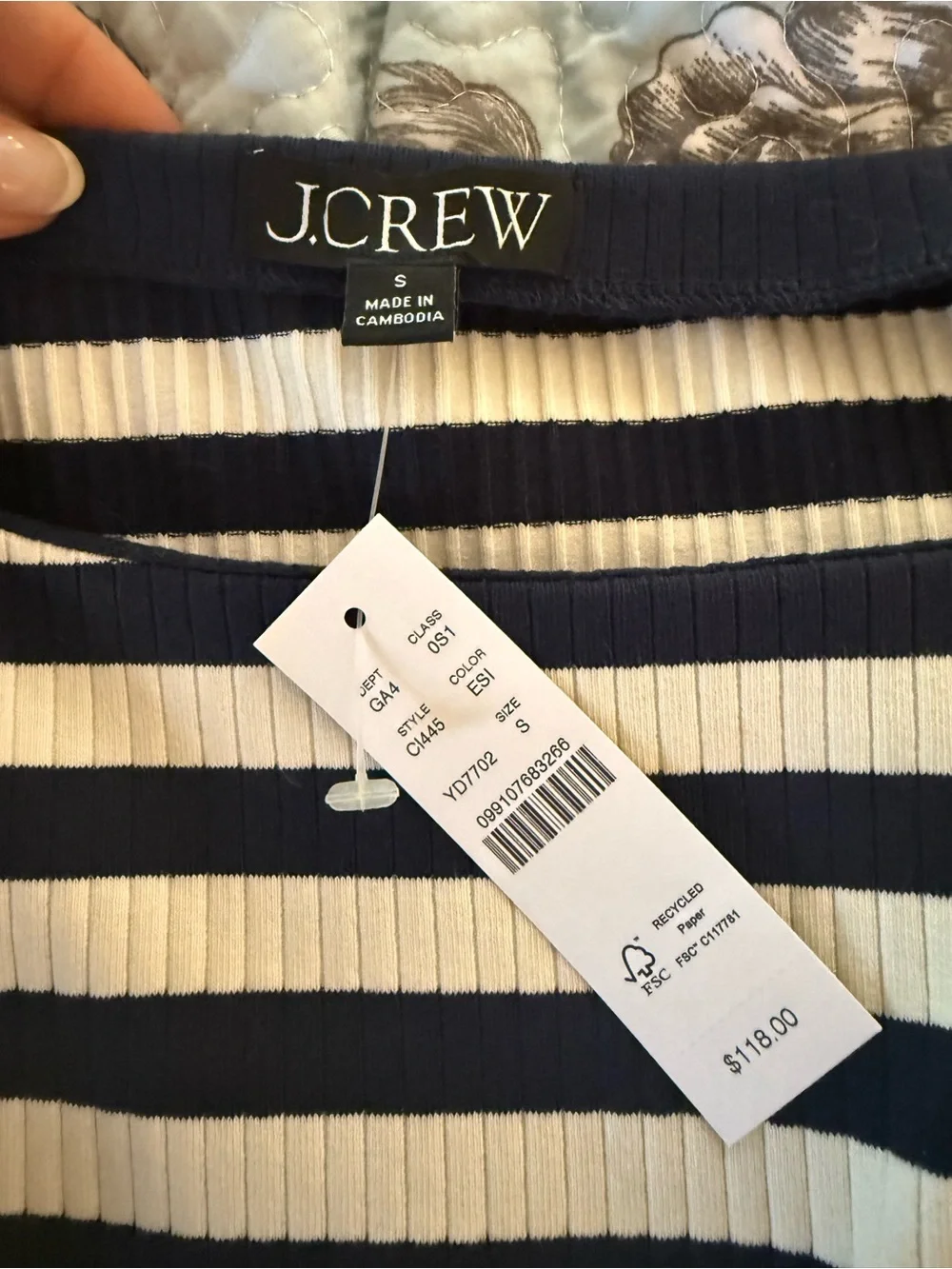 J. Crew maxi sleeveless