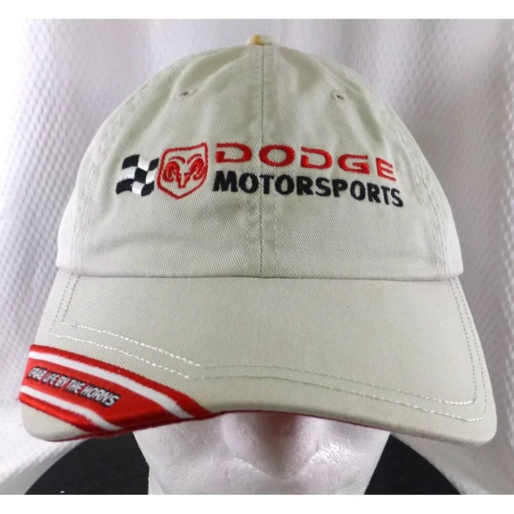 Dodge Motorsports NASCAR Beige Adjustable Hat 
