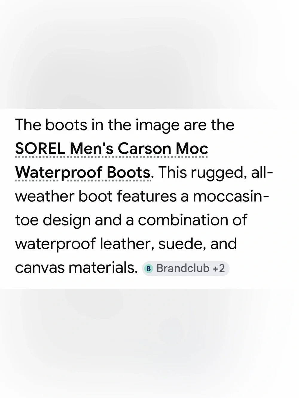 Sorel $138 boots great