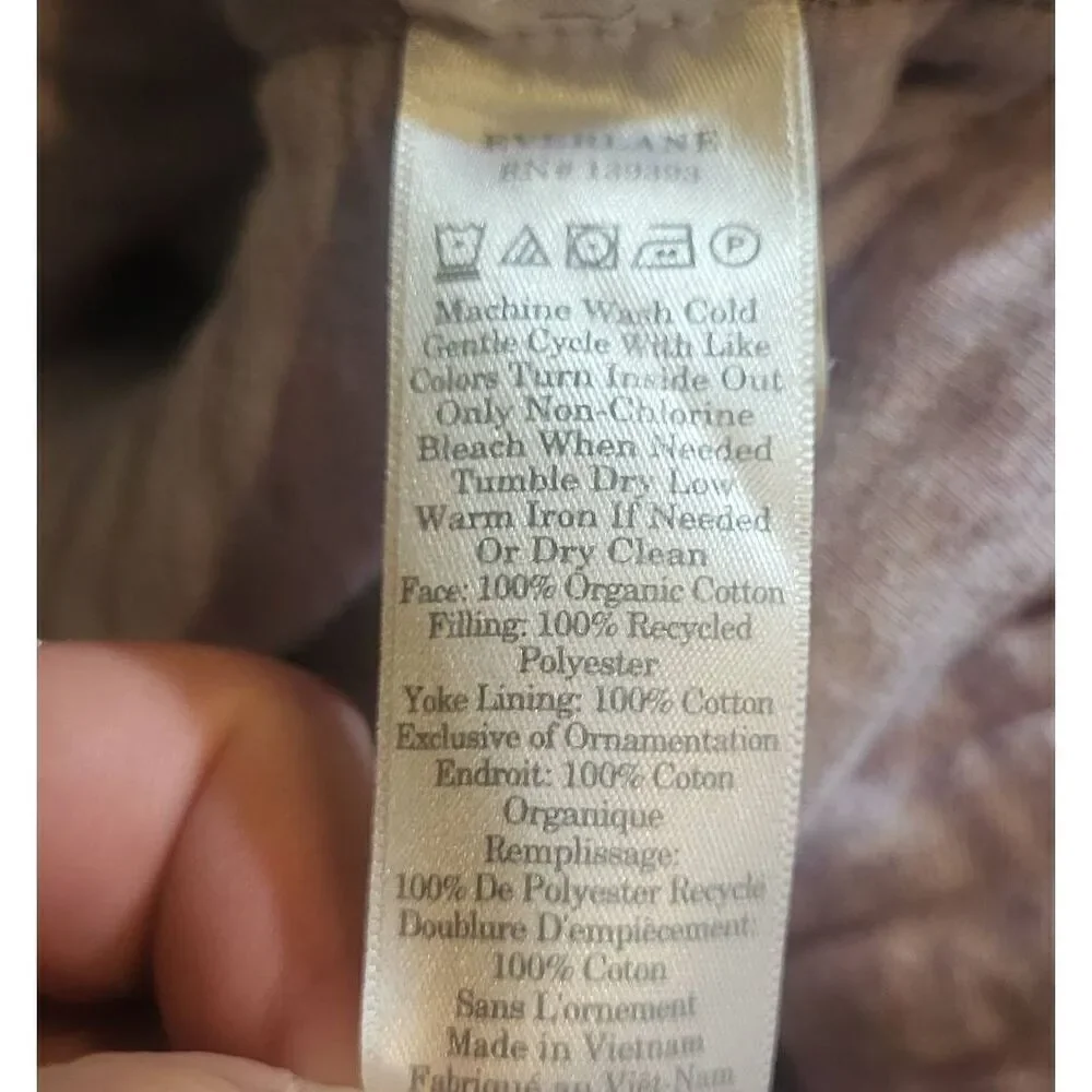 Everlane organic cotton