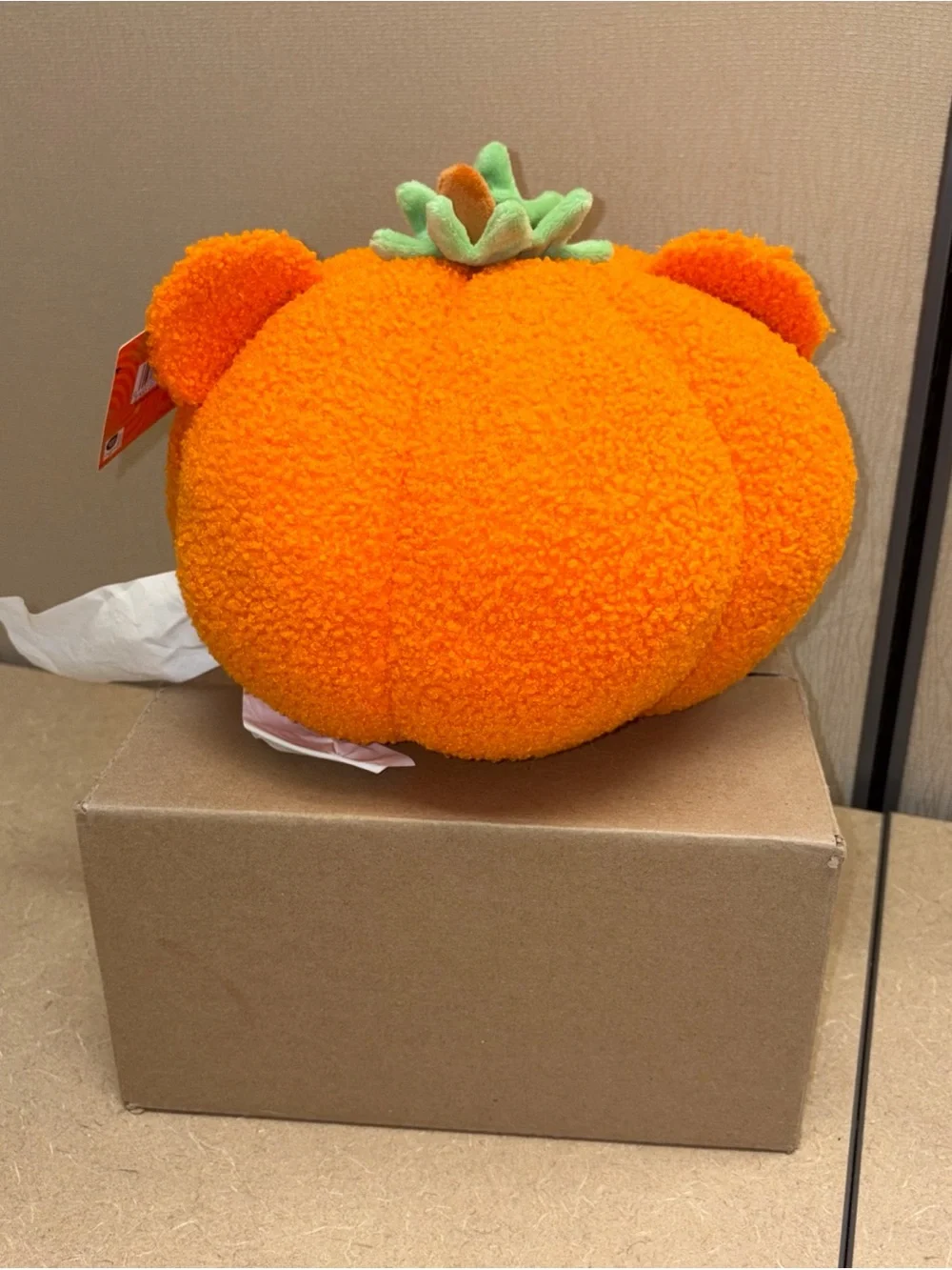 Disney plush pumpkin
