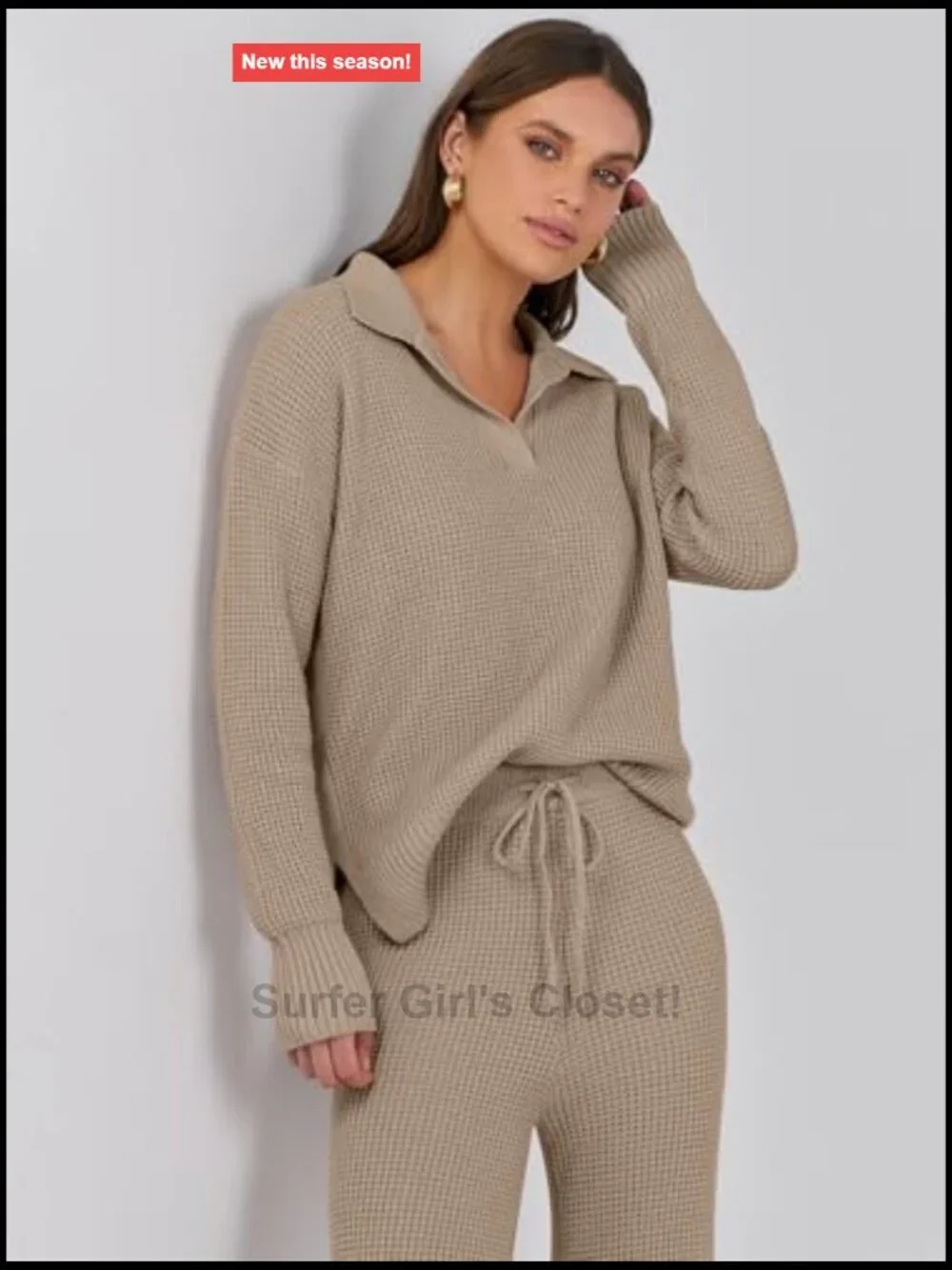 N/A cozy waffle