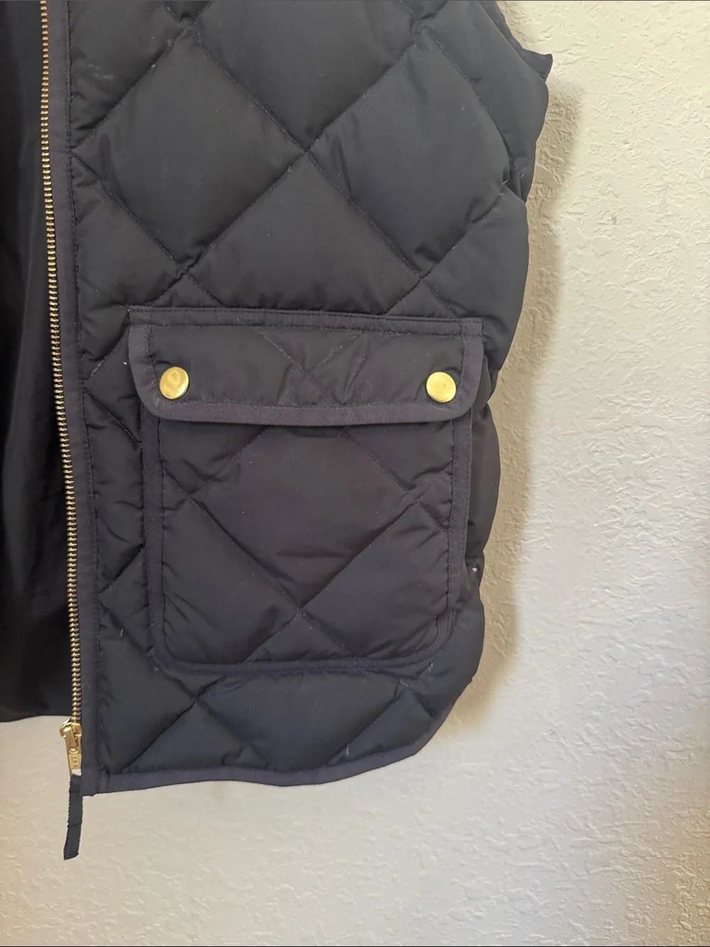 J. Crew quilted puffer