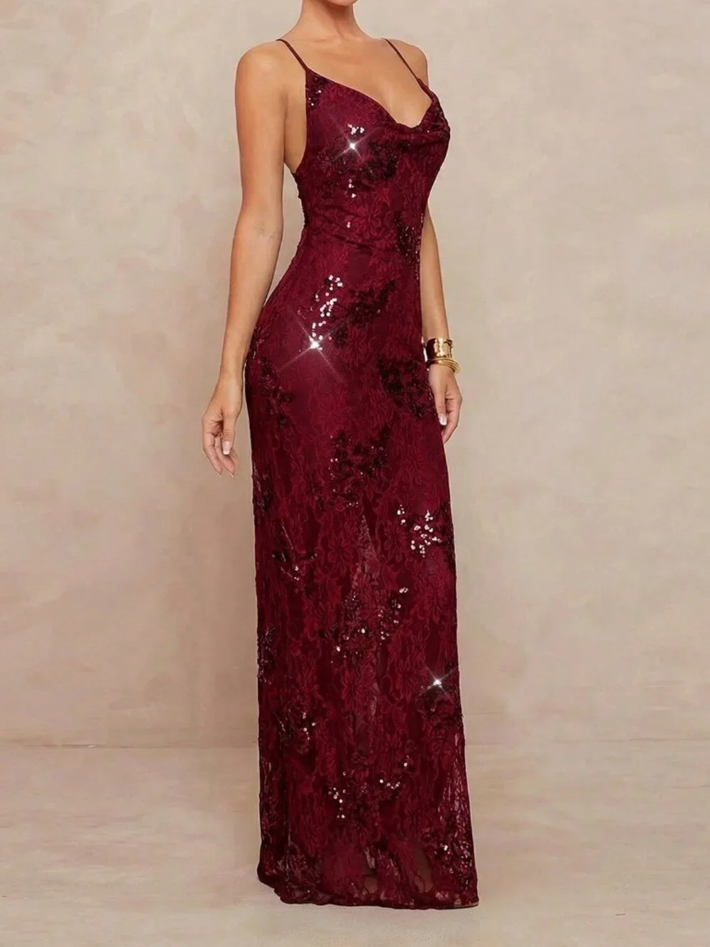 N/A deep burgundy