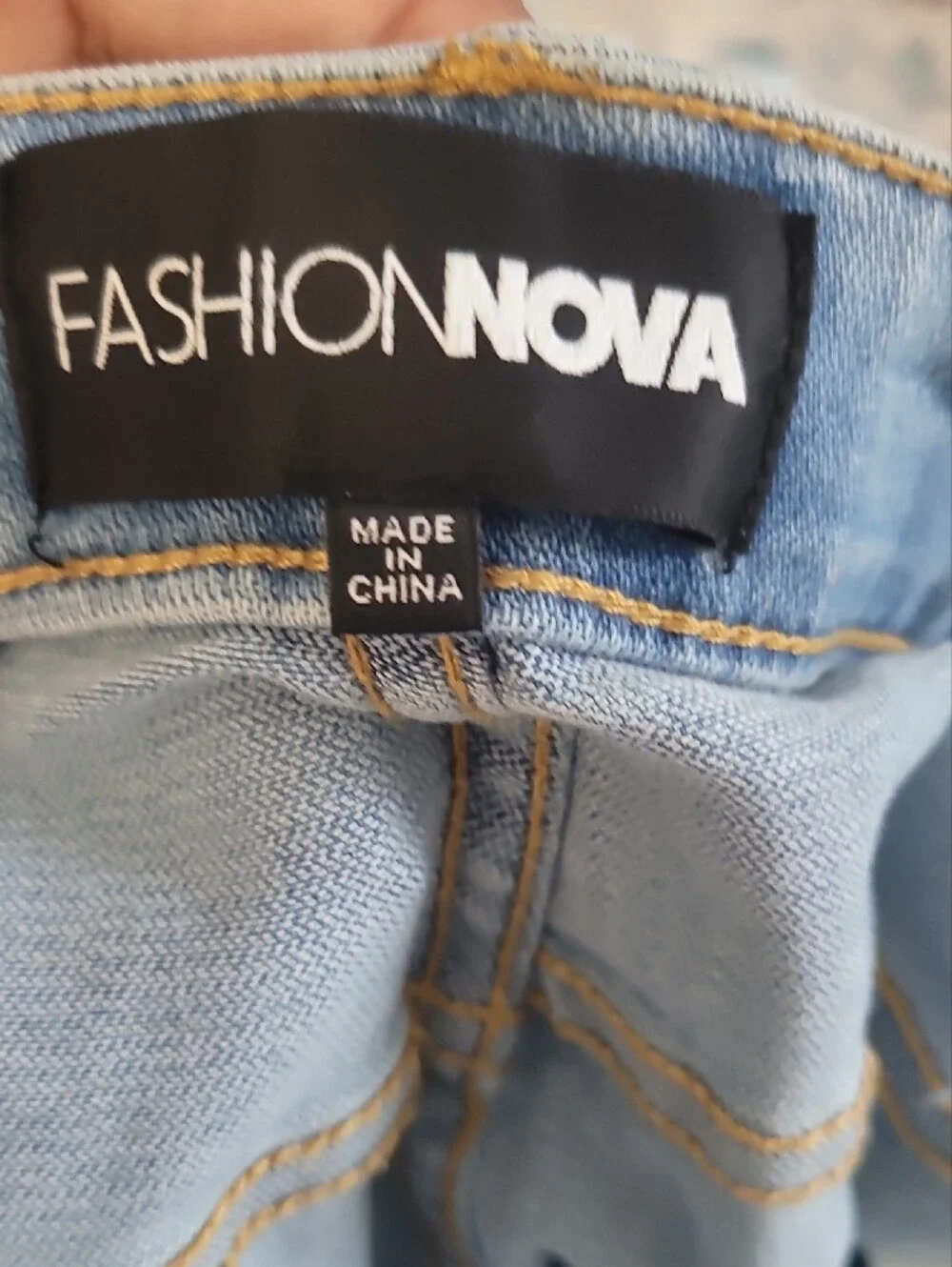 Fashion Nova light wash