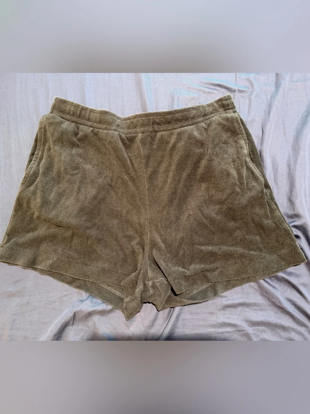 H&M Grey Terry Cloth Athletic Shorts