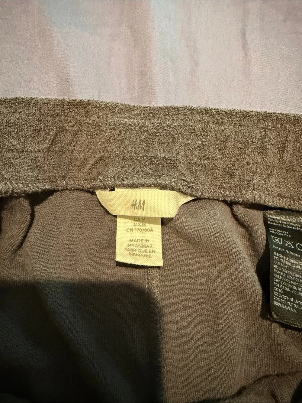 H&M terry cloth