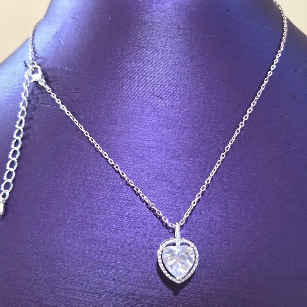 Fashion Jewelry silver crystal