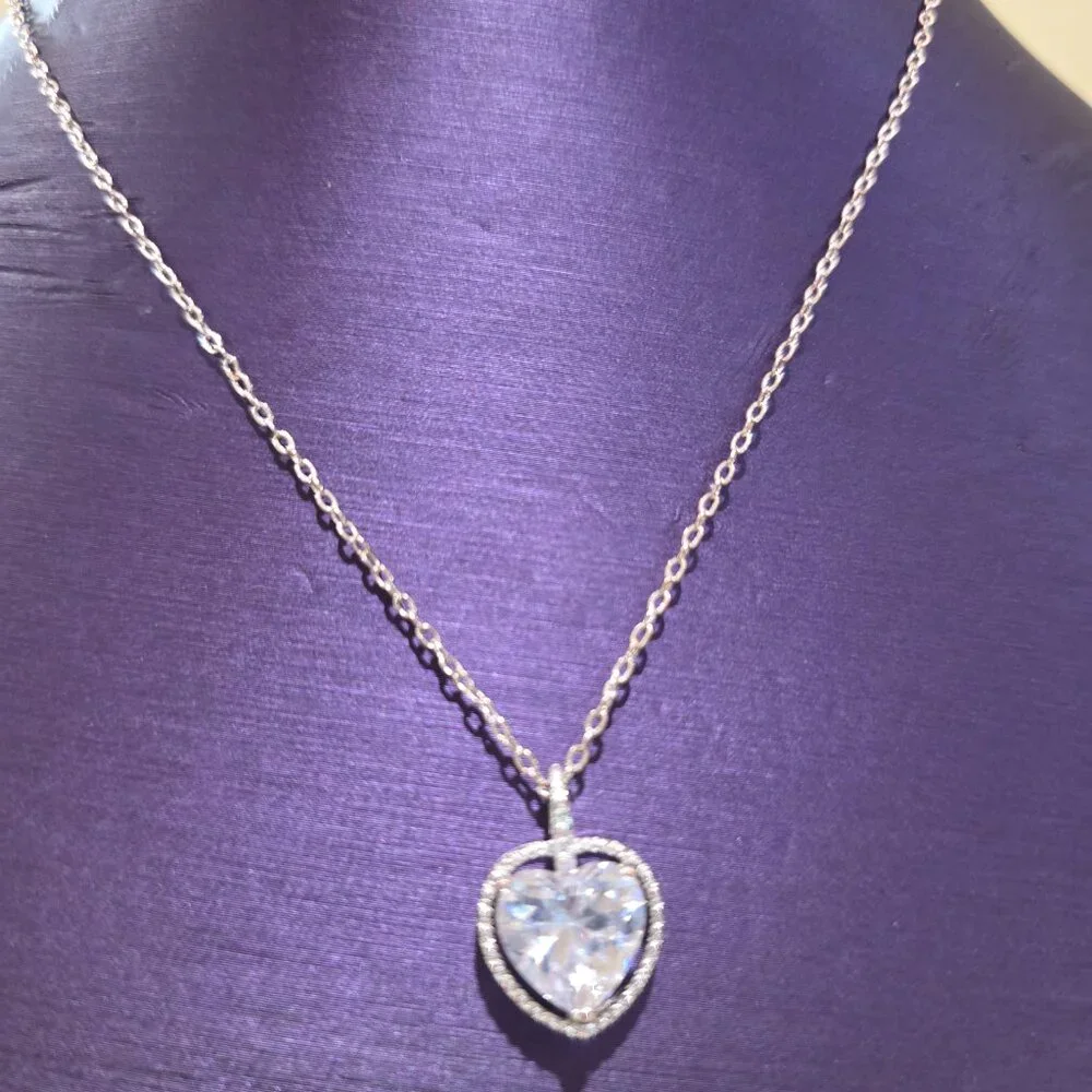 Fashion Jewelry silver crystal