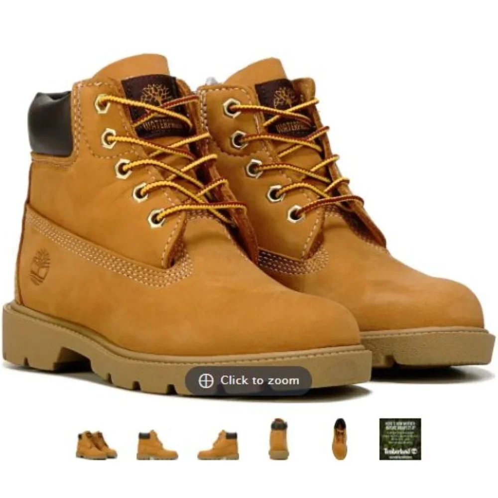 Timberland size boys