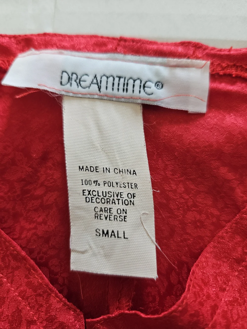 Dreamtime vintage red