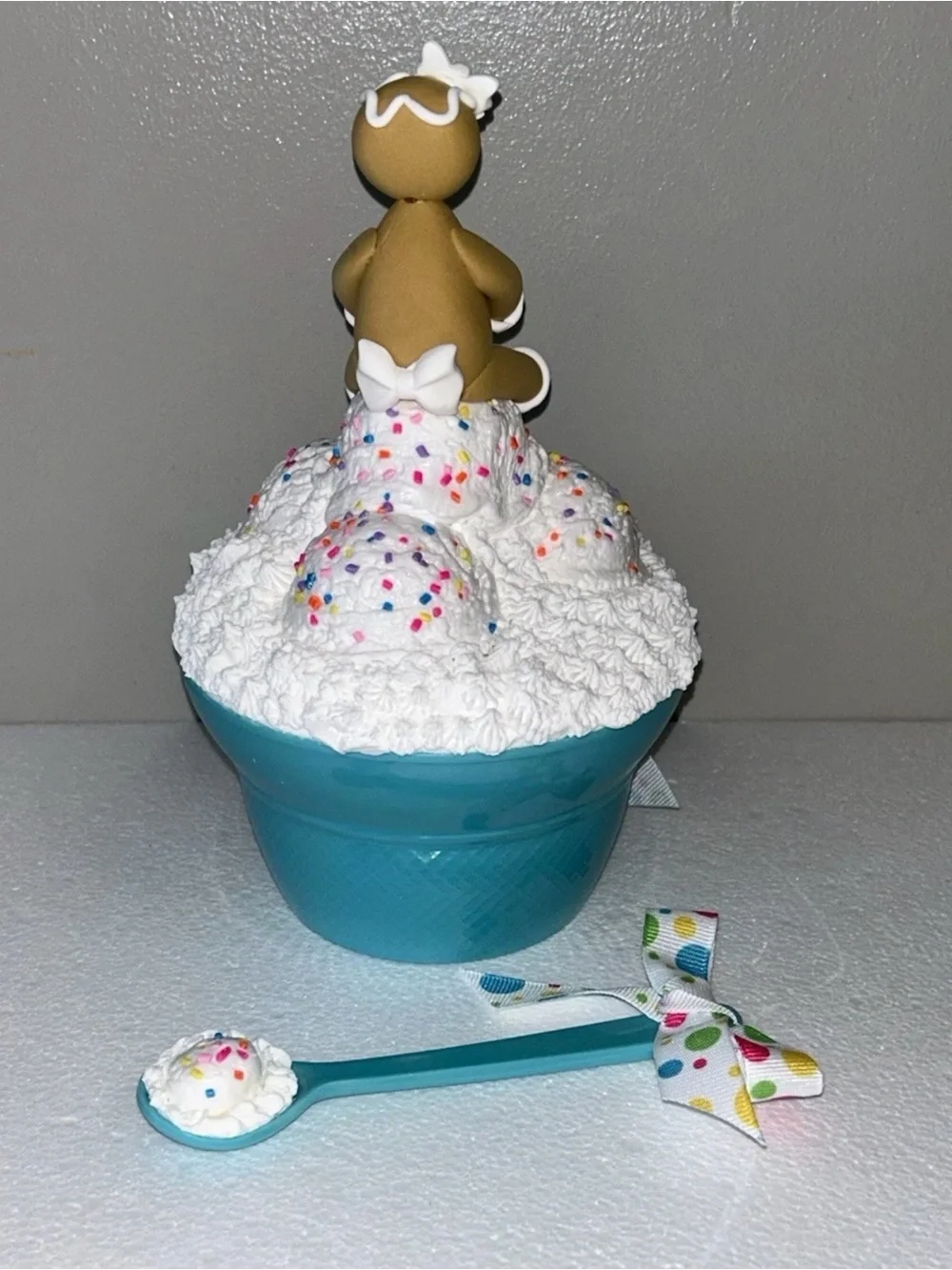 Handmade delightful teal