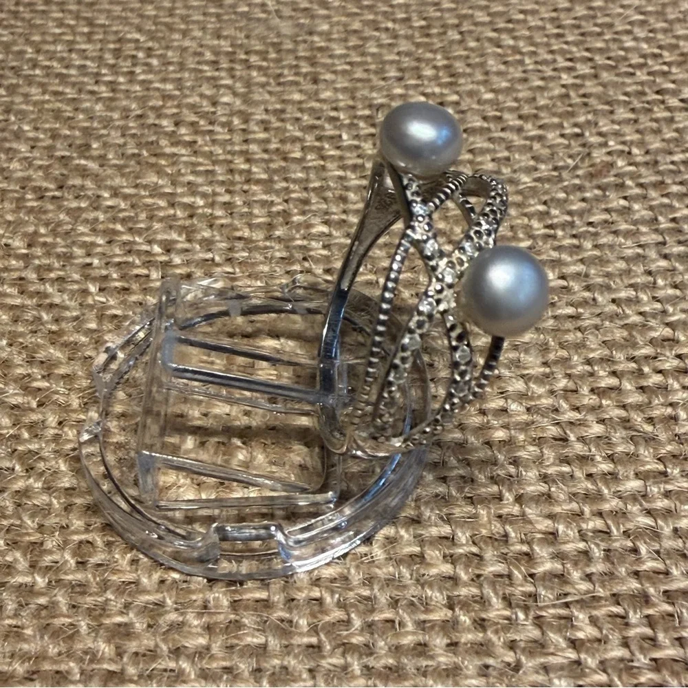 NATALIYA V COLLISTER pearls ring
