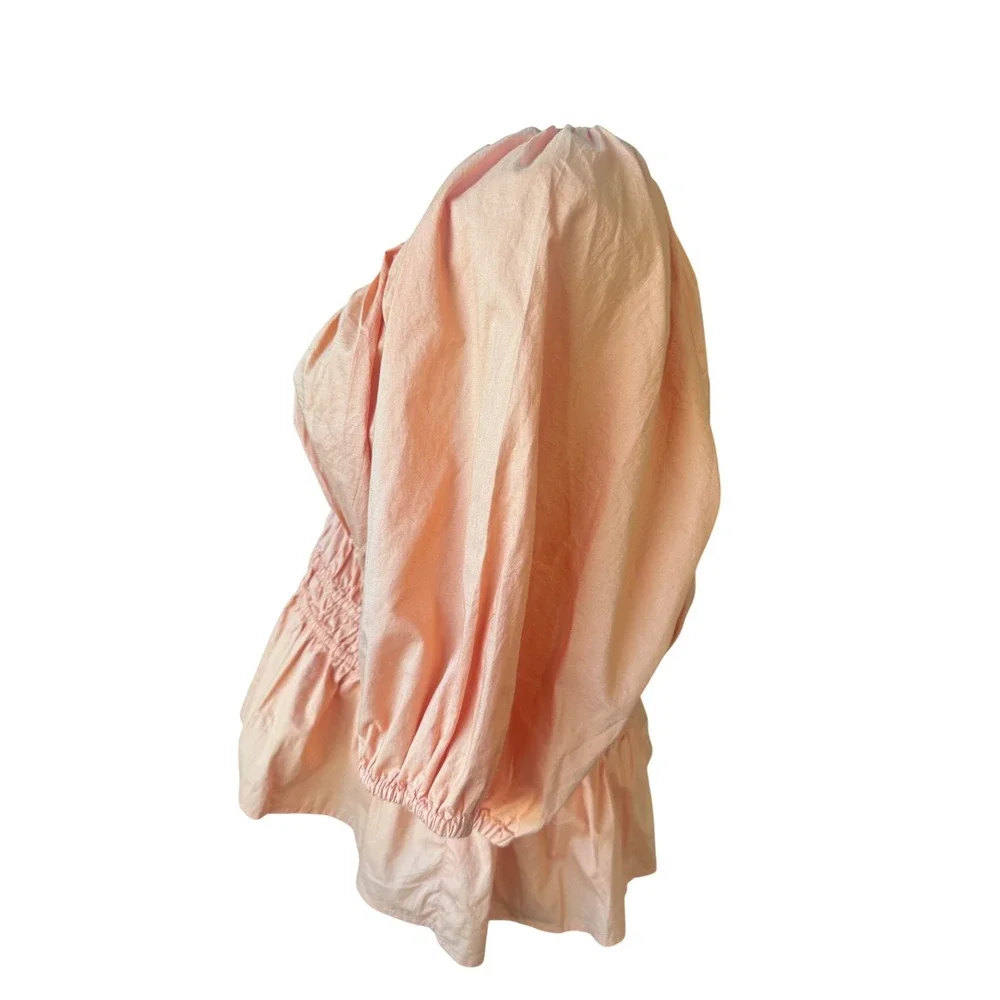 Old Navy orange smocked