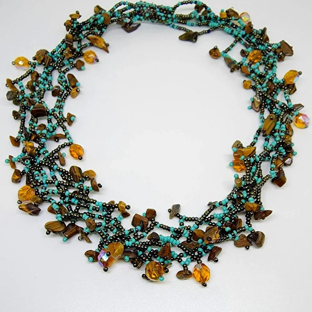 Fashion Jewelry overall six iridescent