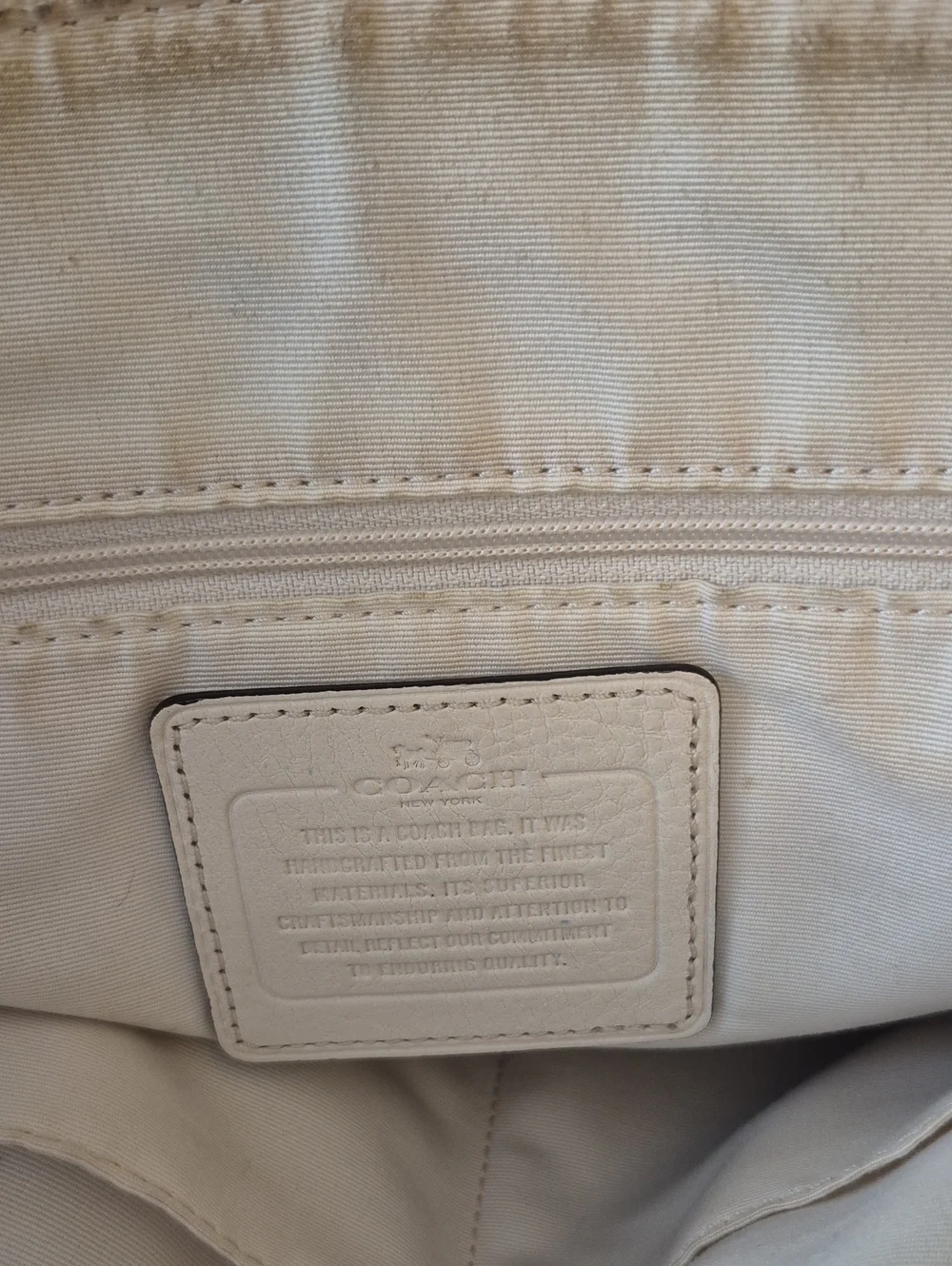 Coach beautiful cream
