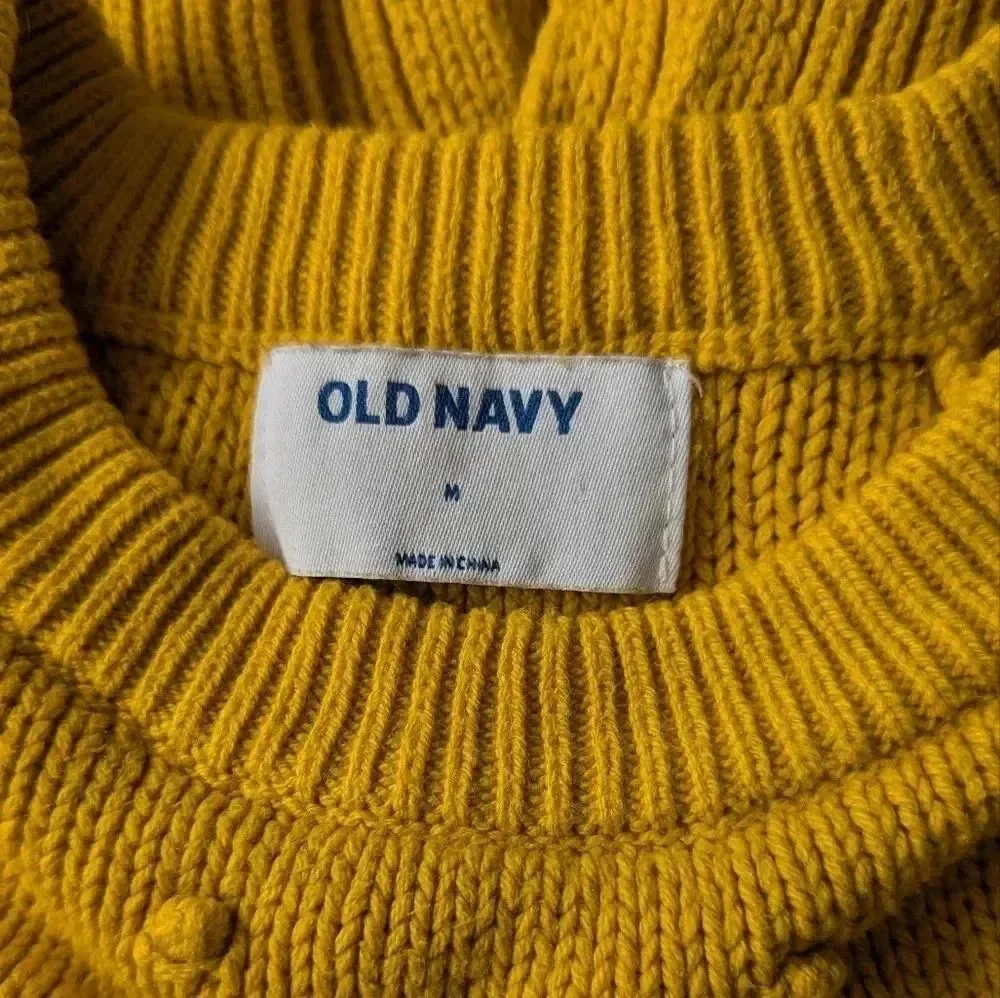 Old Navy mustard yellow