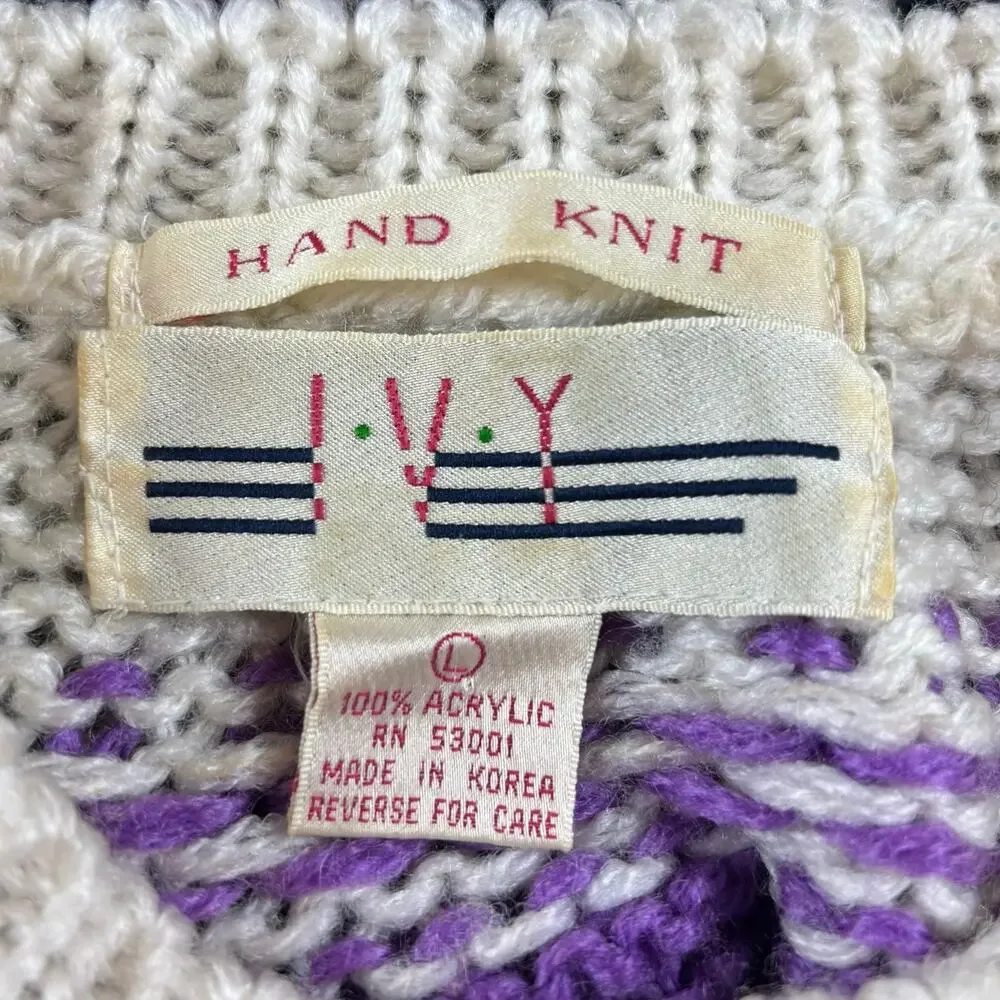 Ivy hand knit