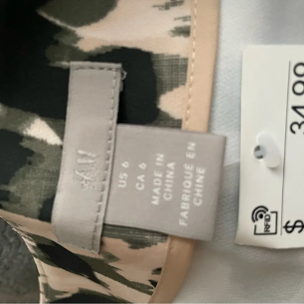 H&M size fits