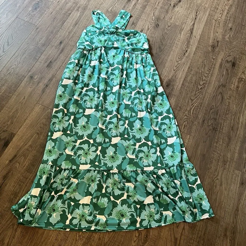 Grace Karin Maxi Dress Xl Halter Babydoll Resort‎