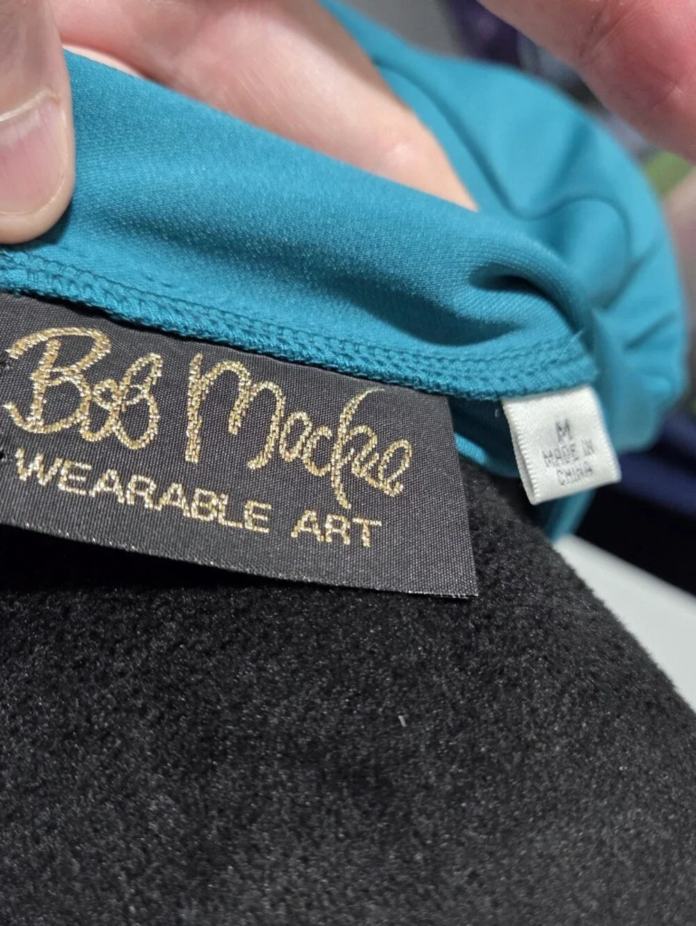 Bob Mackie elegant teal