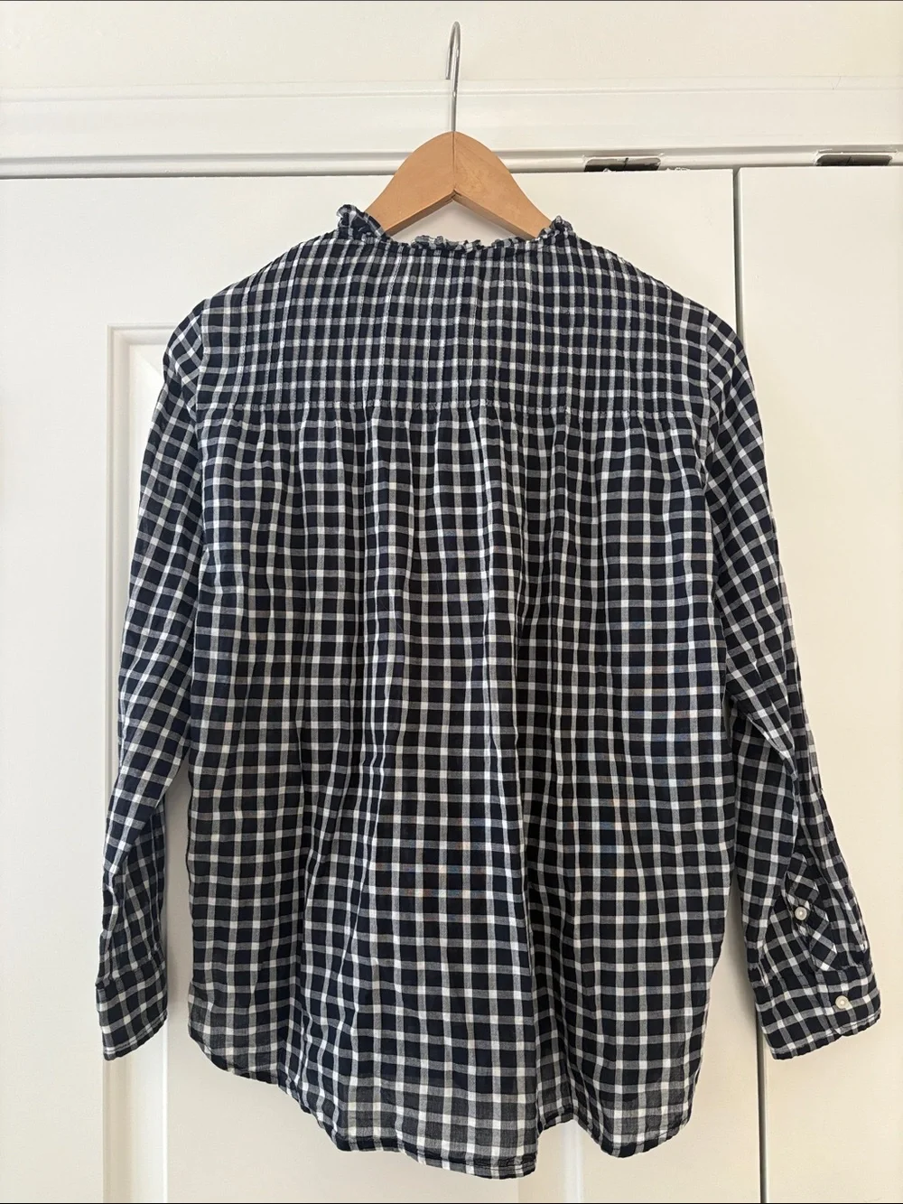 J. Crew lightweight checkered