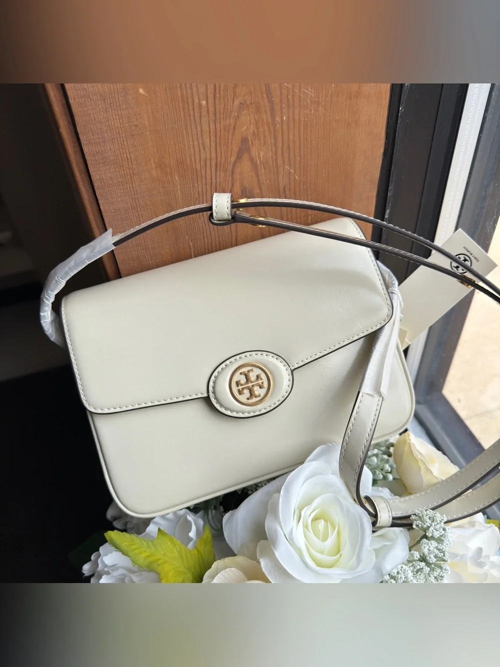 Tory Burch ROBINSON SPAZZOLATO CONVERTIBLE SHOULDER BAG 143122