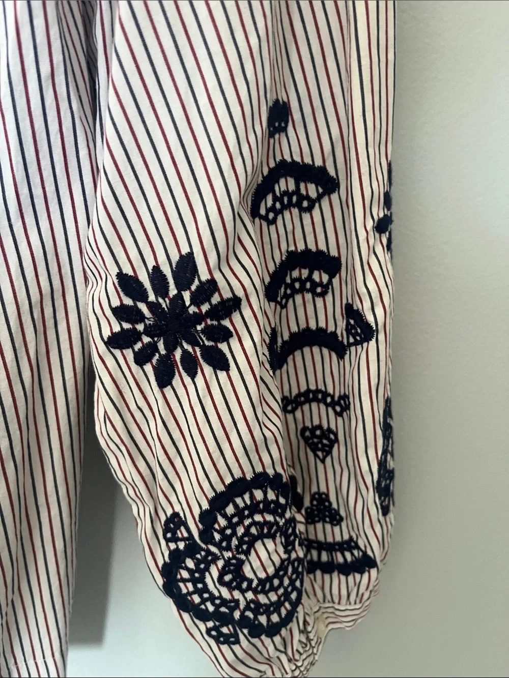 J. Crew vertical pink