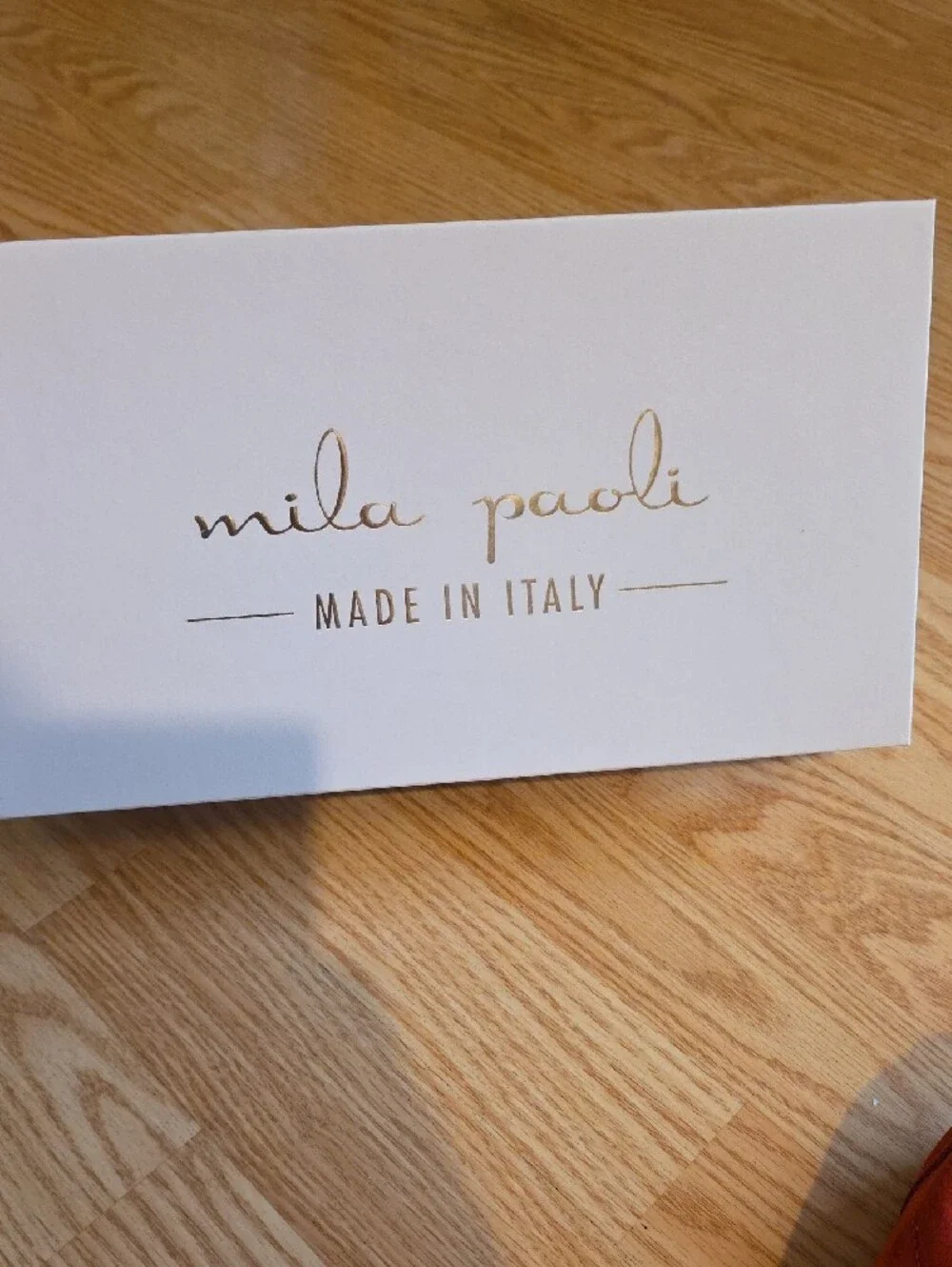 Mila Paoli stylish red