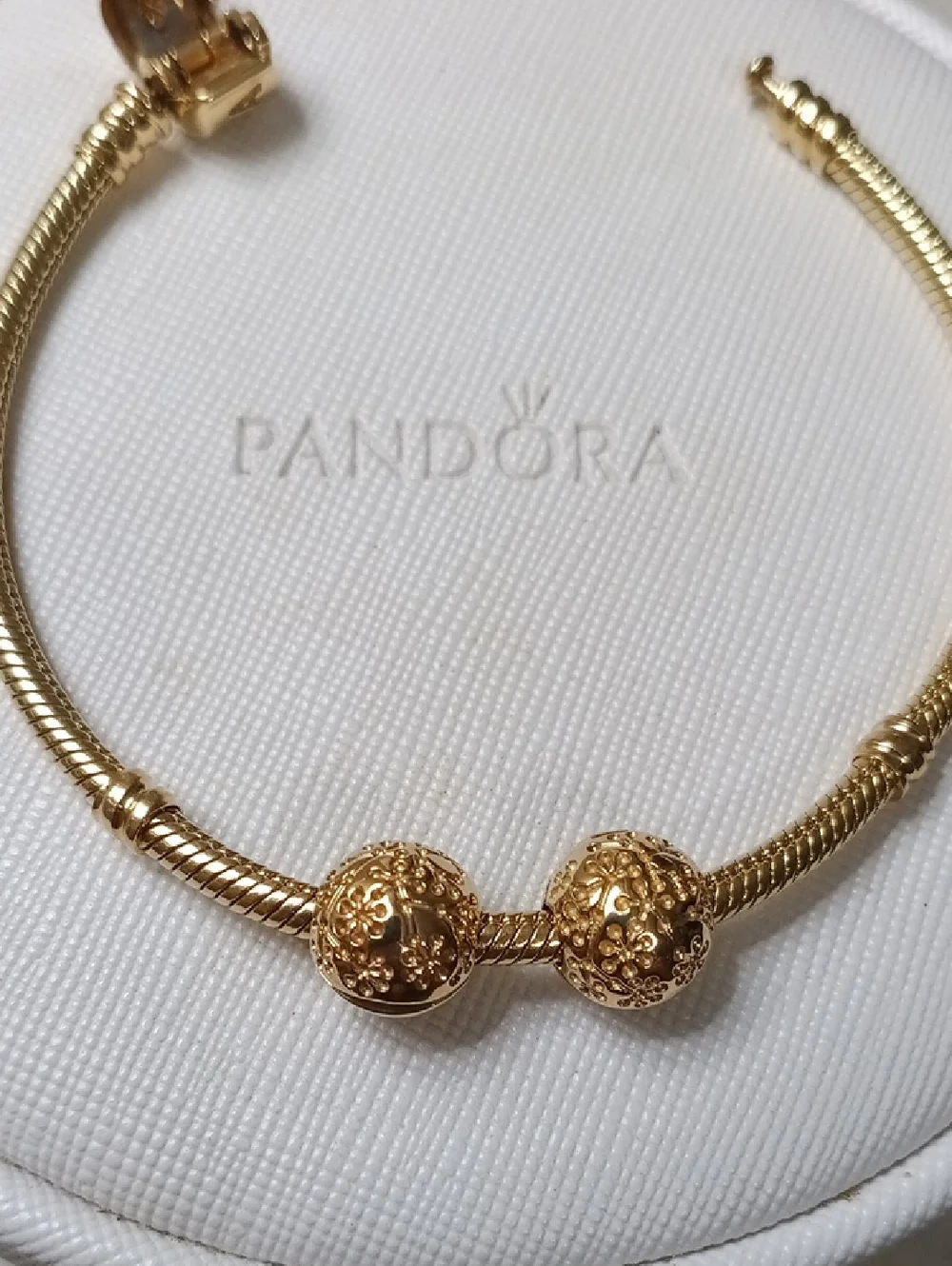 Pandora 14k solid
