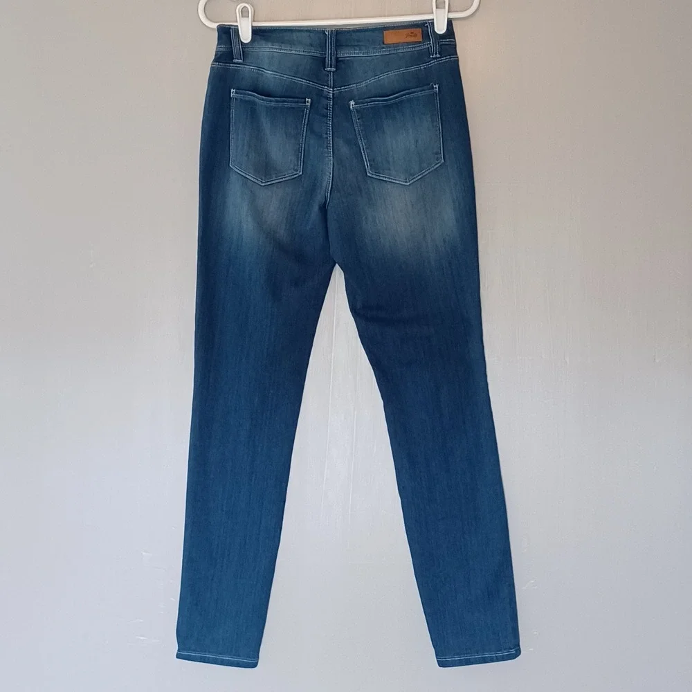 Royalty Jeans Womens 6 Blue WP976025 Skinny Medium Wash Stretch Denim