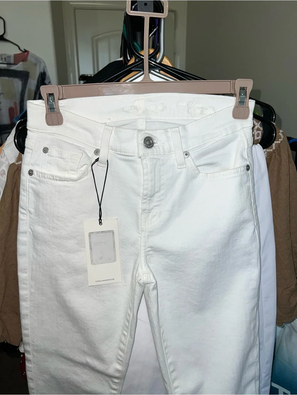 7 For All Mankind sleek mid