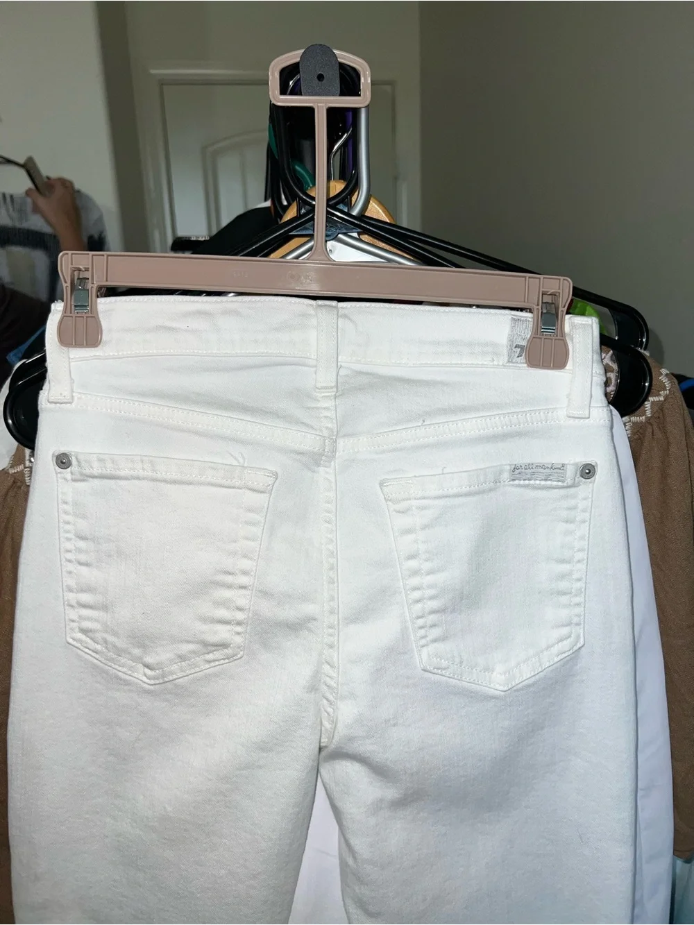 7 For All Mankind sleek mid