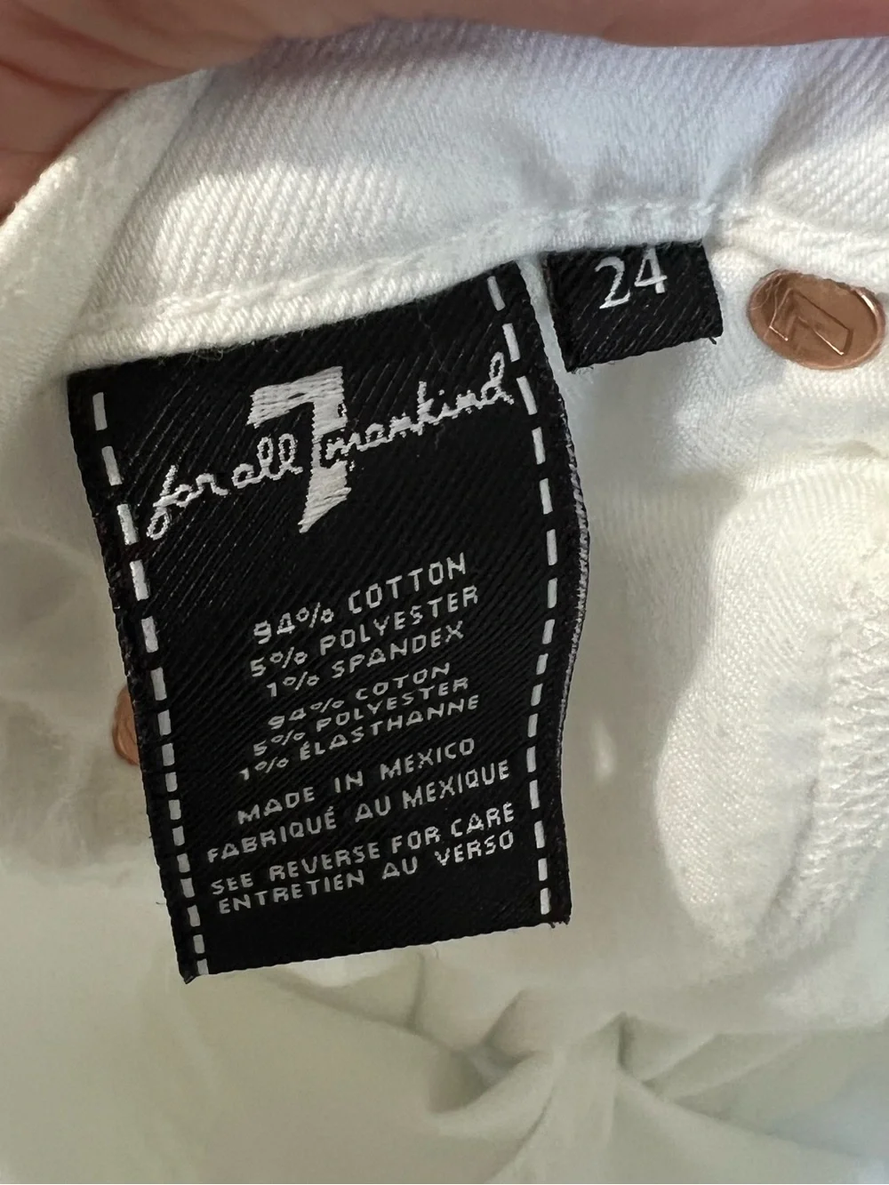 7 For All Mankind sleek mid