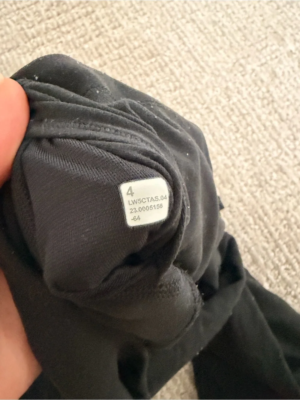 lululemon athletica soft black