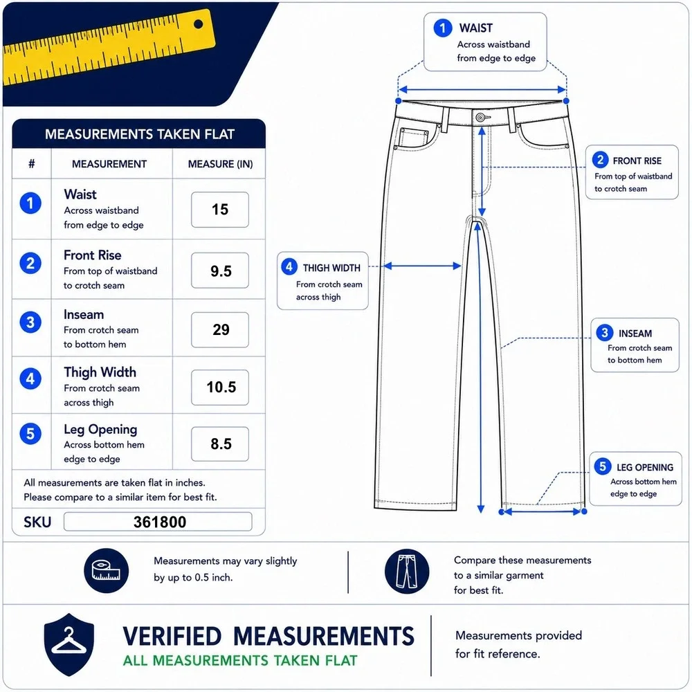 GAP measurements waist